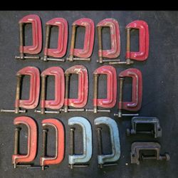 Set Of 16 Clamps