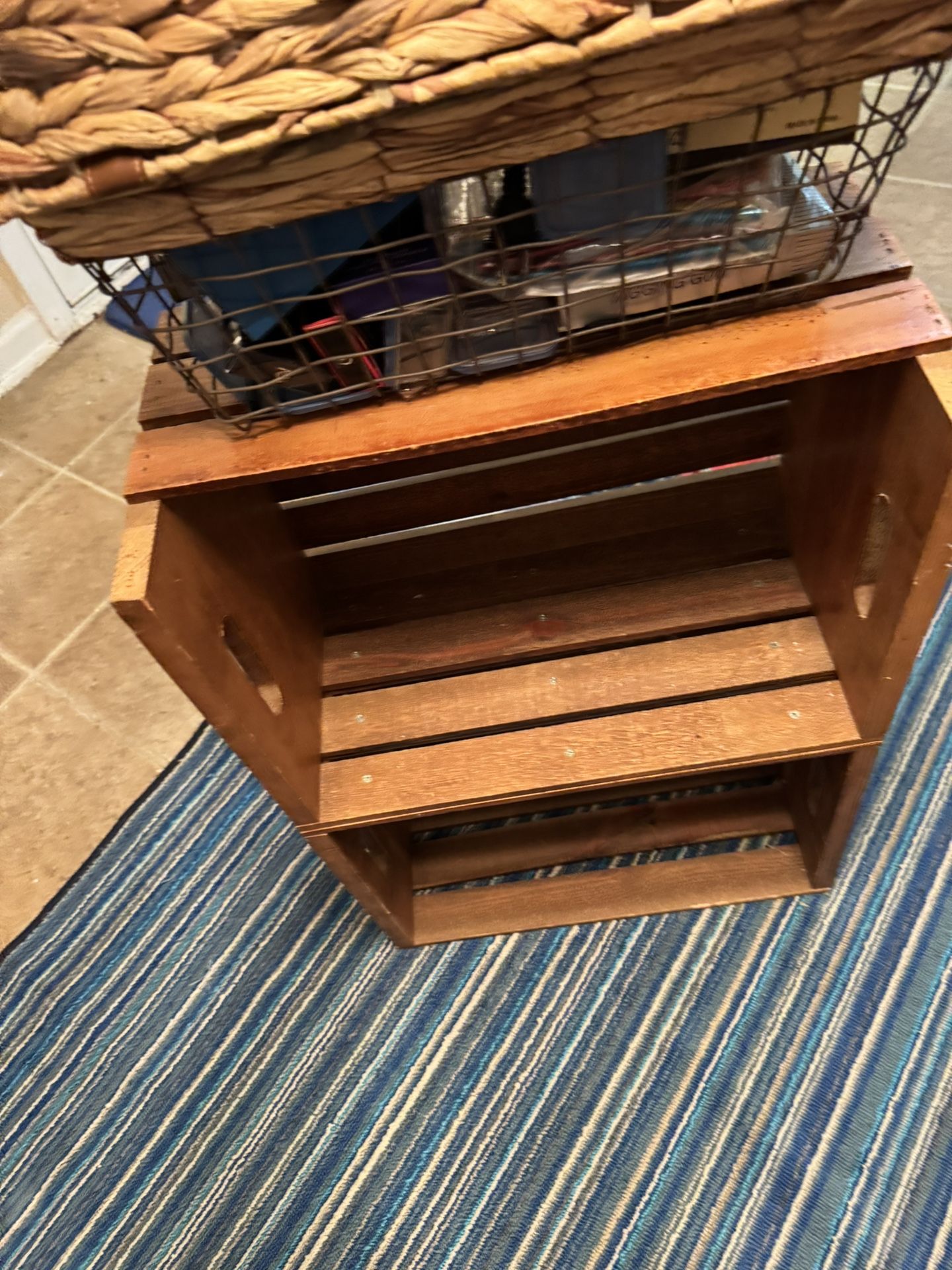 Wooden crate