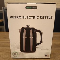 Servappetit Retro Electric Kettle - Black