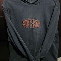 Navy And Orange Supreme Crew Neck