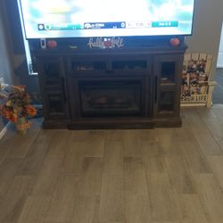 Tv Stand And Heater 