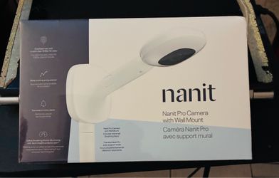 Nanit Pro Camera with Wall Mount-brand new never been opened