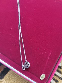 Tory Burch Silver Necklace