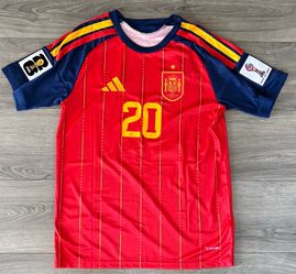 Team Spain Pedri Wolrd cup Jersey