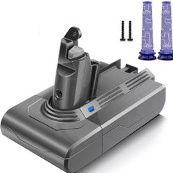 for Dyson V6 Battery 21.6V 6000mAh V6 Animal V6 Absolute V6 Motorhead eta