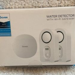 Govee WiFi Water Sensor 2 Pack, 100dB Adjustable Alarm and App Notifications