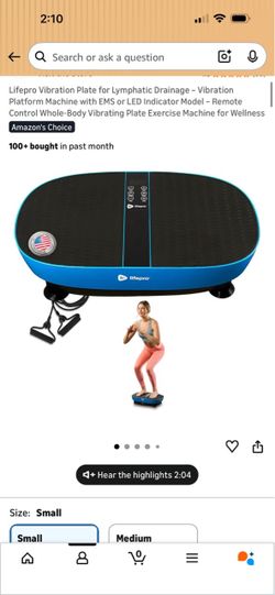 Lifepro Vibration Plate with Resistance Bands