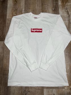 Supreme Box Logo Long Sleeve Tee White