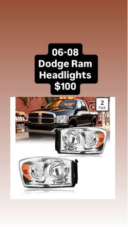 06-08 Dodge Ram Headlights $100