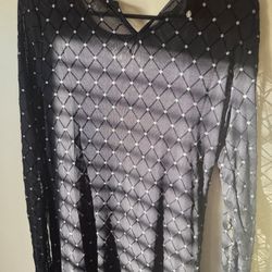 Fake Rhinestone Dress