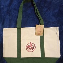 ✨ Trader Joe’s Canvas Tote Bag – Reusable, Durable & Stylish! ✨

