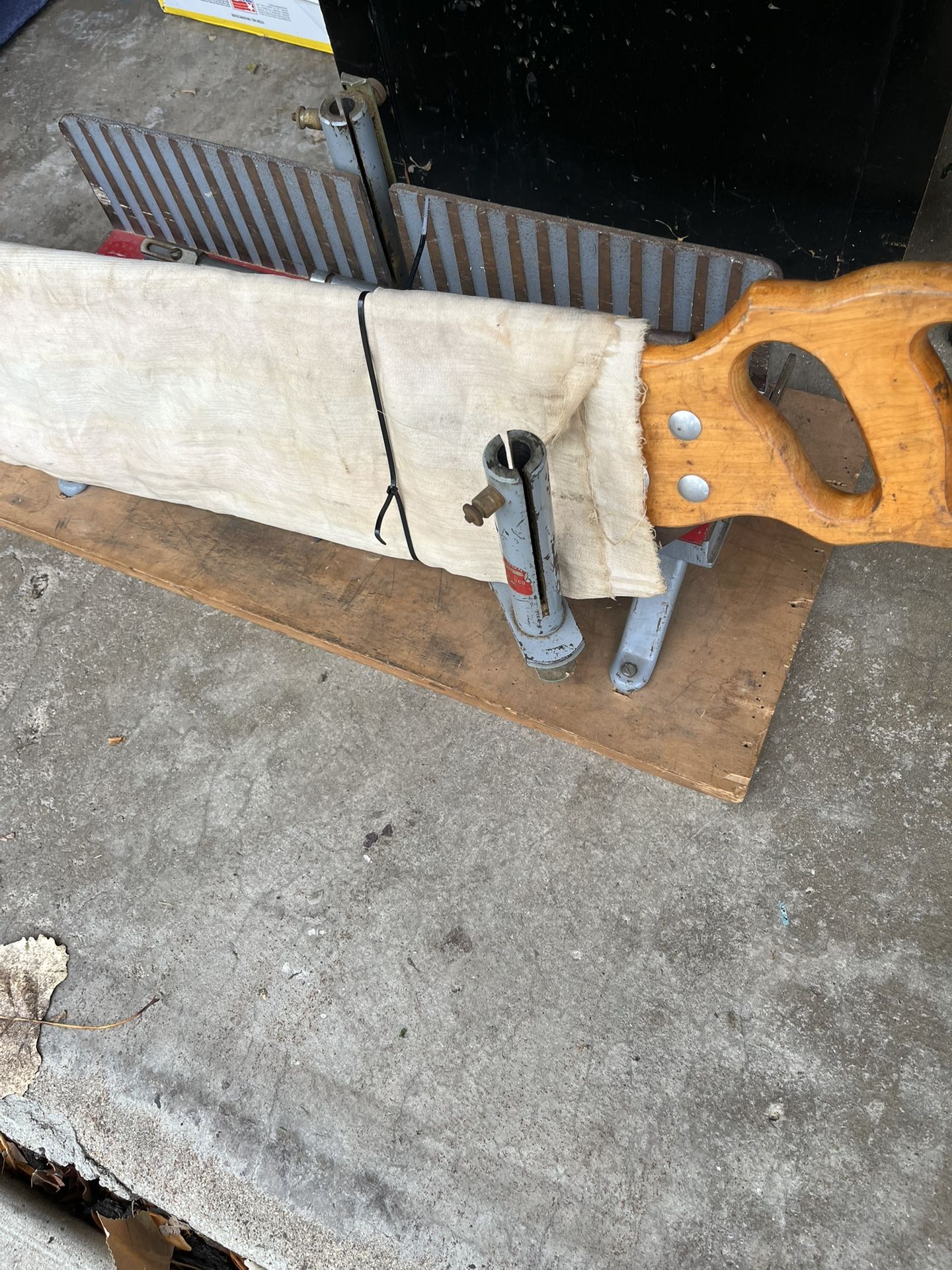 Saw With Miter Box