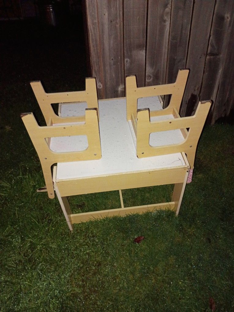 Little Chairs And Table 