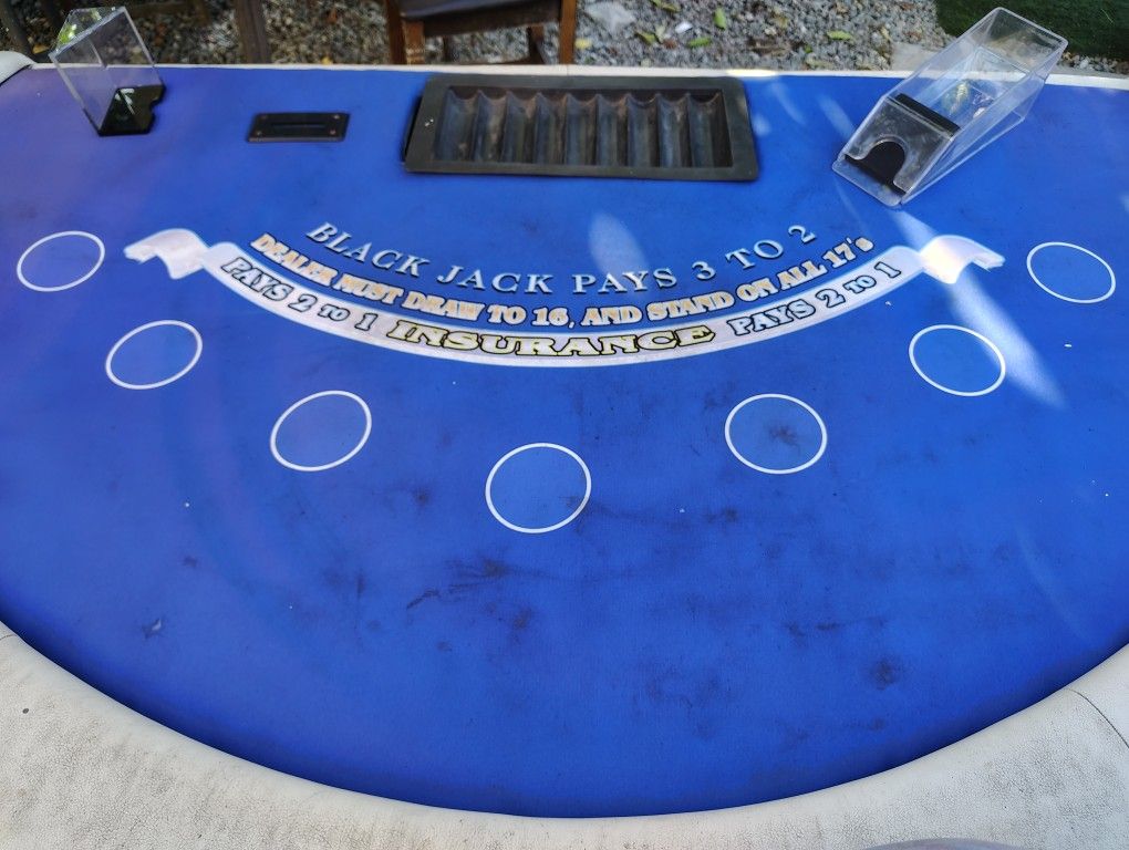 Blackjack Table. 