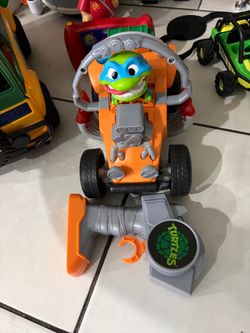 Teenage Mutant Turtles toys.