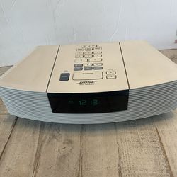 Bose Wave Radio CD Alarm Clock Music Audio System AWRC-1P AM/FM No REMOTE Tested