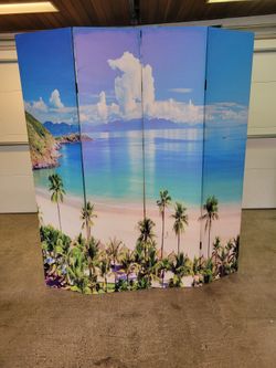 4 Panel Room Divider 
