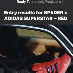 Sp5der X Adidas Superstar Size 11.5