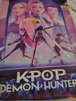 Kpop Demon hunters posters