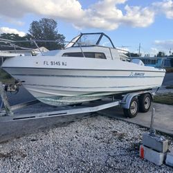 1992 Boat .Motor And Trailer 