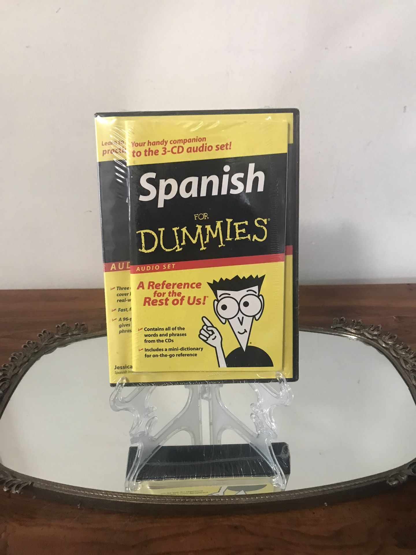 NWT Spanish for Dummies Audio Set 🌹