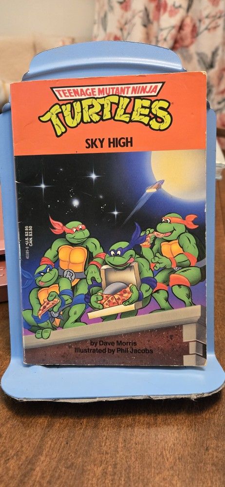 Teenage Mutant Ninja Turtles Sky High Paperback Vtg. 1990