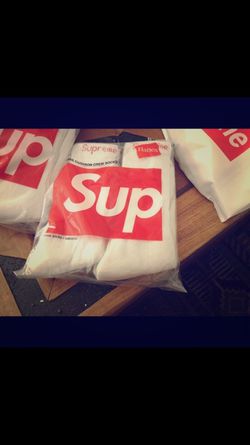 Supreme socks and underwear (and t-shirts)
