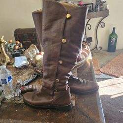 Brown  Michael Korss Winter Boots(leather)size 9