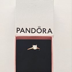 Gold diamond women's engagement ring Gift