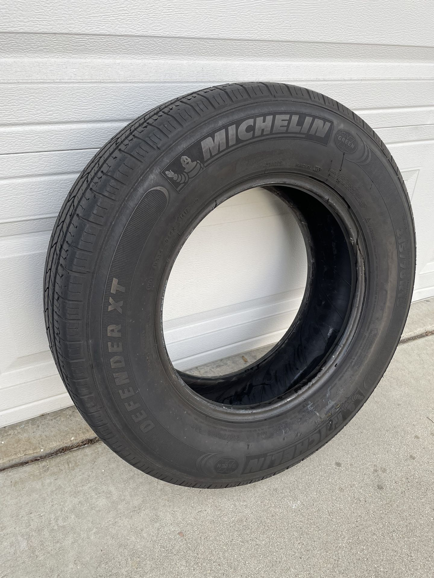 Michelin Tire.. Size 215/70/15 for Sale in Rancho Cucamonga, CA - OfferUp