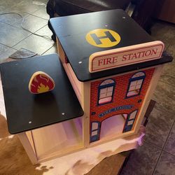 Potterybarn Kids Wooden Fire Station 
