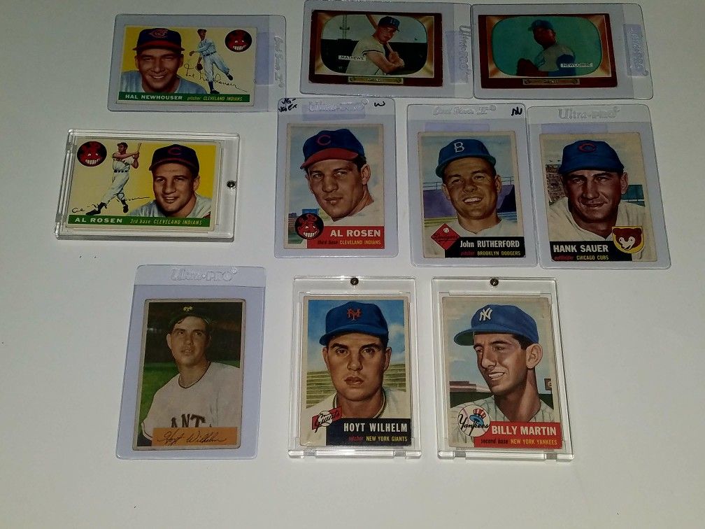 1950s baseball cards