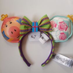 Disney Park's Ham and Bo Peep Goats Ears Headband 