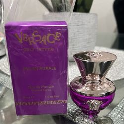 New Original Versace Dylan Purple