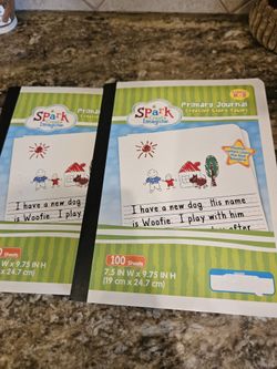 Show and tell primary journal story telling kindergarten school supplies notebook composition book