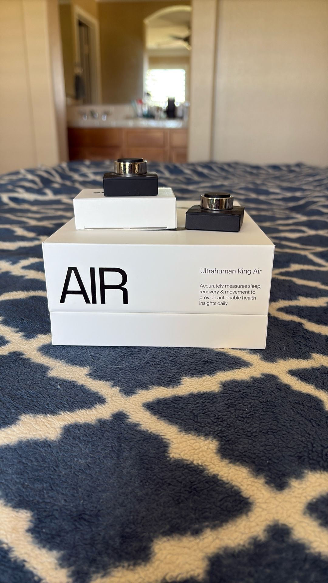 Two Ultrahuman Ring Air (read description)