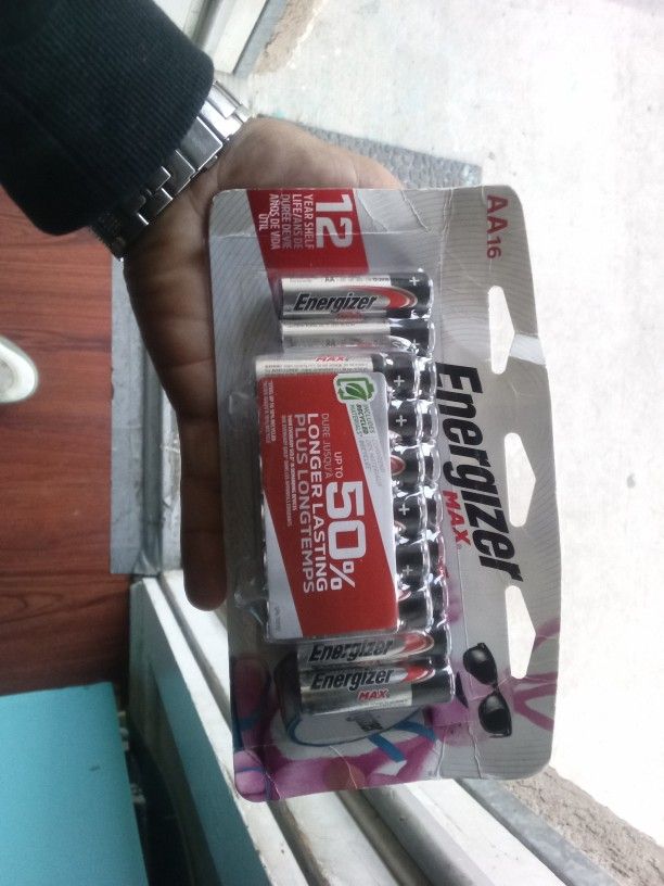 Energizer Max Long Lasting Batteries 