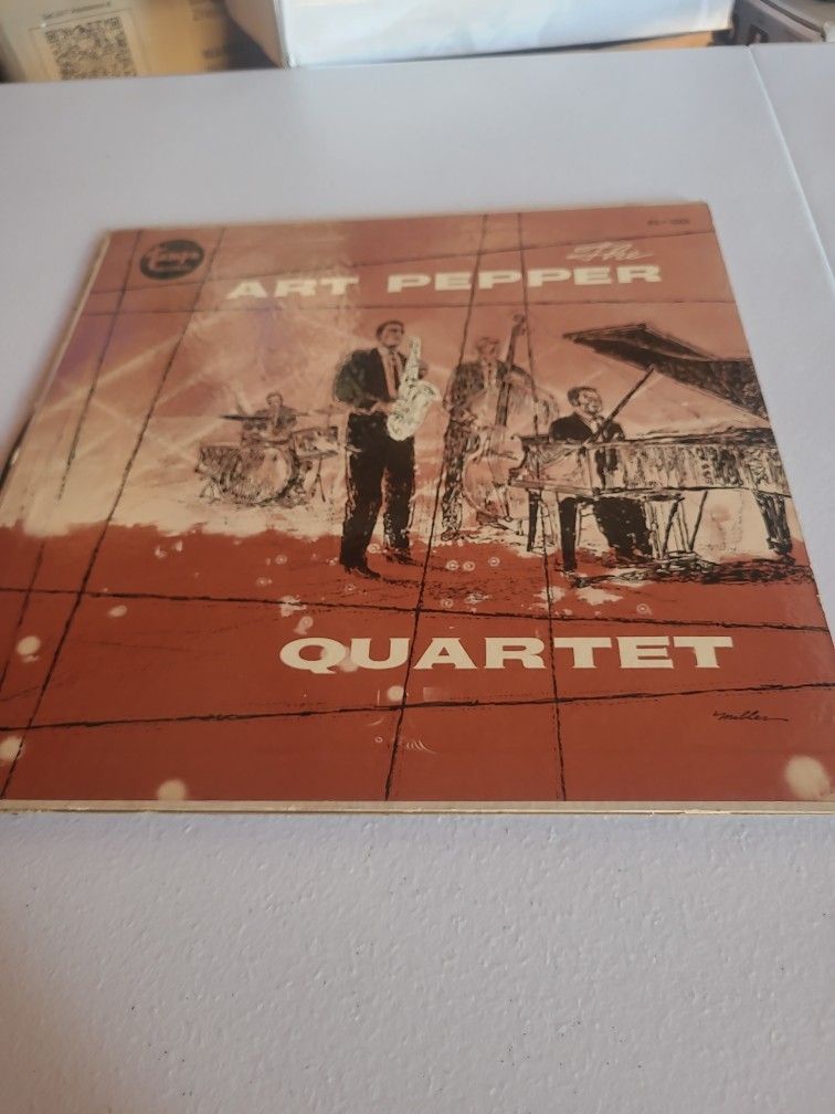 Vintage THE ART PEPPER QUARTET VINYL RECORD