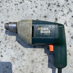 Black And Decker 3A 1200 RPM Corded Drill For Sale!