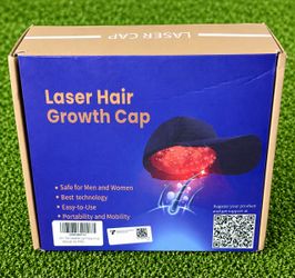 Laser Hair Growth Cap Red Light Therapy Hat for Men & Women Hair Thinning & Regrowth | Brand New, Sealed!