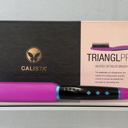 Calista TrianglPro Heated Brush (Pink Hibiscus )