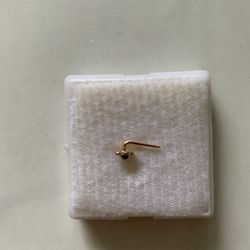 Nose Gold Pin L Shape