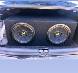 Two 12inch Speakers