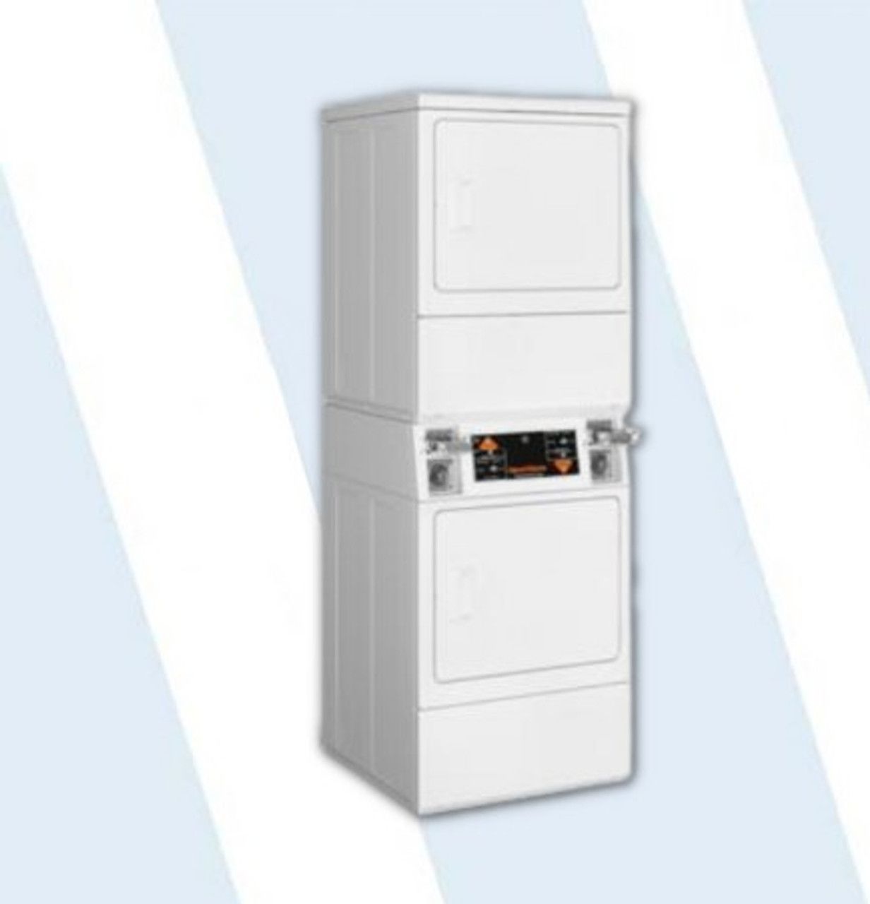 New Speed Queen SSGNCFGS116TW01 Commercial Gas Stacked Dryer – Quantum Gold Pro Control