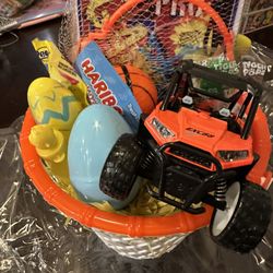 Easter Basket, Car, Basketball Game, Water Toy, Egg Surprise, Candy, Bubbles