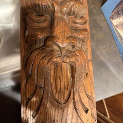 Hand Carved Wooden Sculpture 