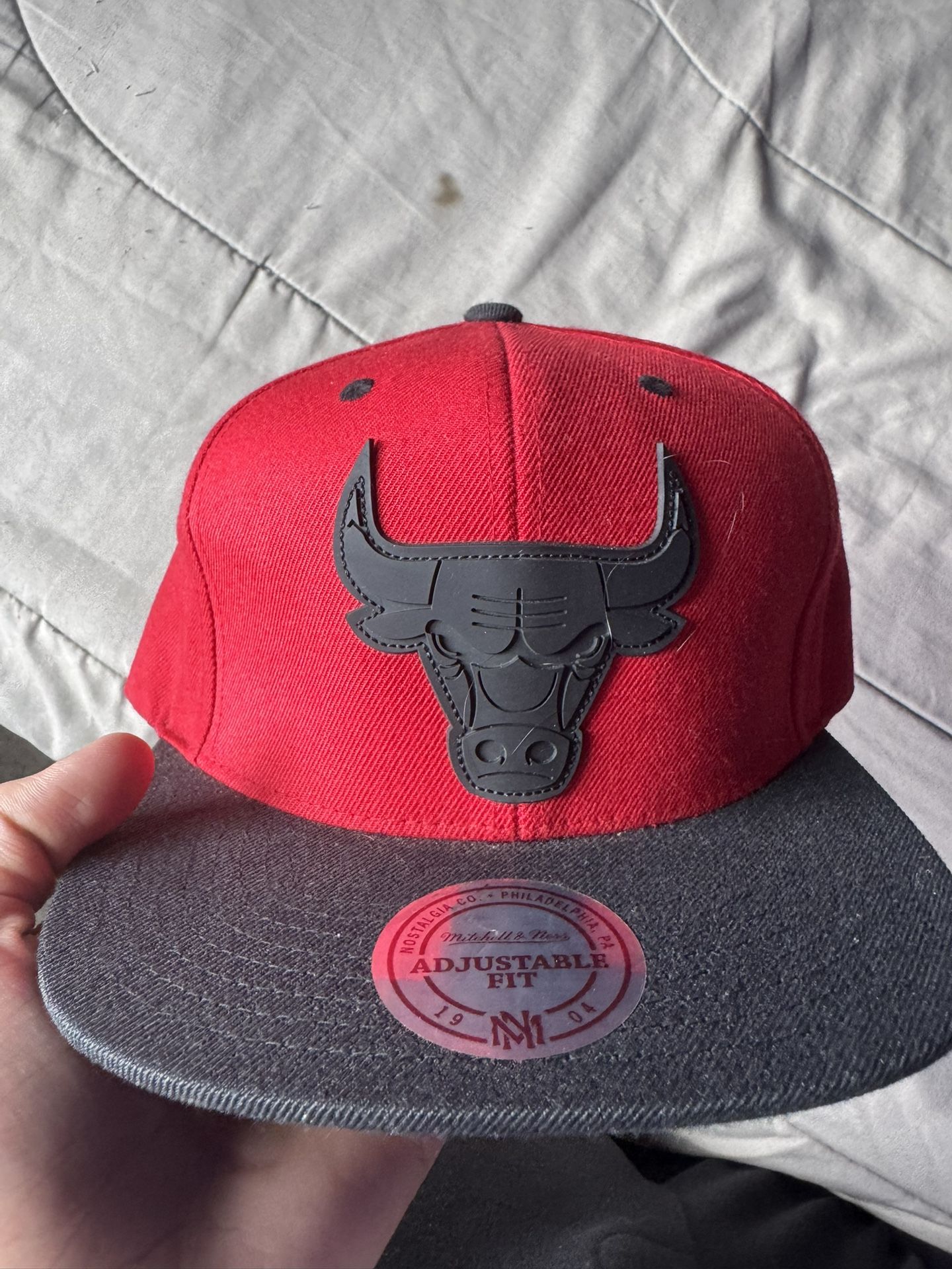 Red & Black bulls SnapBack Will Negotiation With All