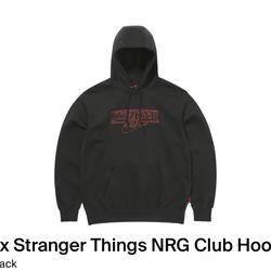 Nike x Stranger Things Club Hoodie IF8519-010 Pants IF8524-010 T—Shirt IB8056-010 Size Large