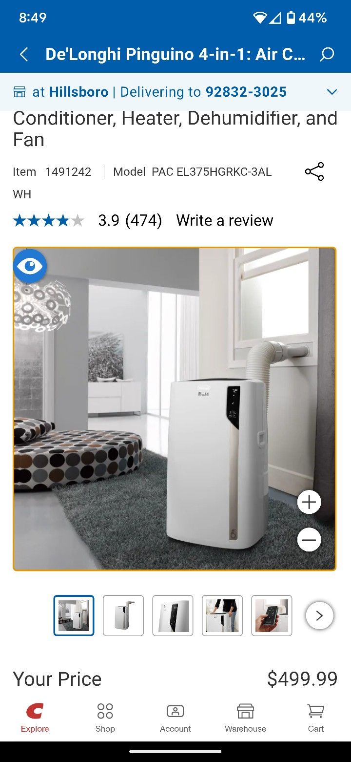 Air Conditioner+ Free Air Fryer
