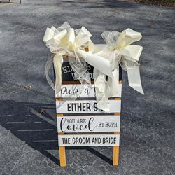 Wedding Guests Welcome Sign